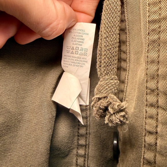 Lucky Brand Olive Green Cargo Utility Jacket - Picture 8 of 8